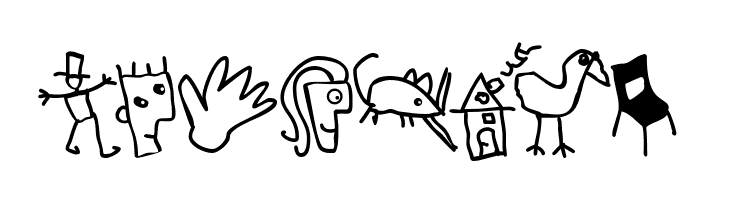 KarlasStrokemen  Free Fonts Download