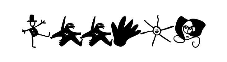 KarlasStrokemen  Free Fonts Download