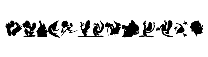 CreaturesShadows  Free Fonts Download