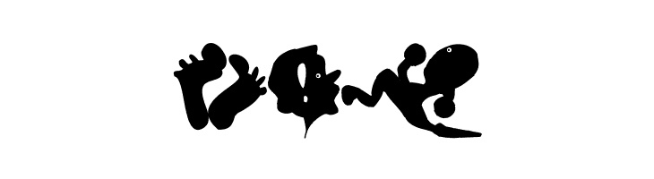 CreaturesShadows  Free Fonts Download