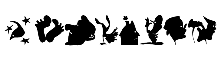 CreaturesShadows  Free Fonts Download