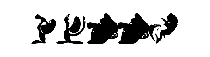 CreaturesShadows  Free Fonts Download