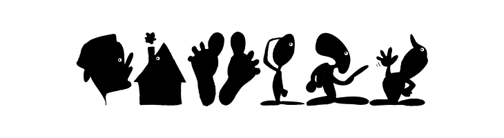 CreaturesShadows  Free Fonts Download