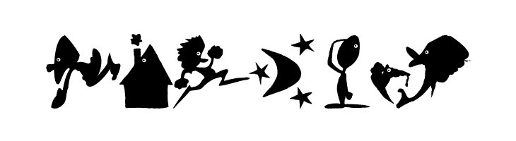 CreaturesShadows  Free Fonts Download