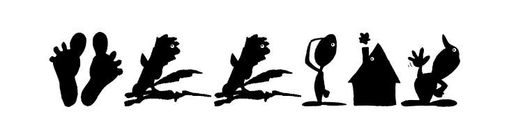 CreaturesShadows  Free Fonts Download