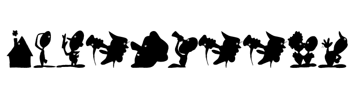 CreaturesShadows  Free Fonts Download