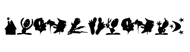 CreaturesShadows  Free Fonts Download