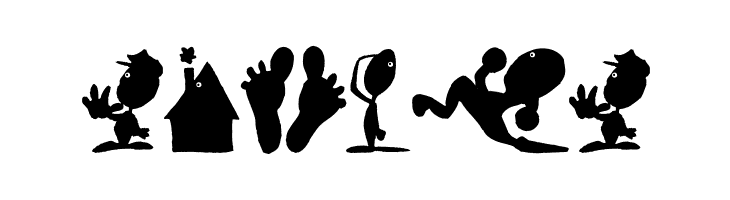 CreaturesShadows  Free Fonts Download