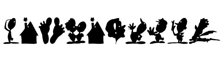 CreaturesShadows  Free Fonts Download