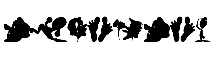 CreaturesShadows  Free Fonts Download