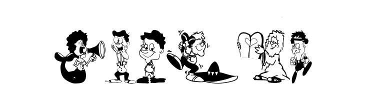 CharactersA  Free Fonts Download