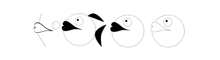 HowDrawAFish  Free Fonts Download