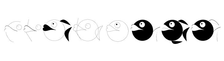 HowDrawAFish  Free Fonts Download