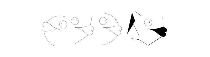 HowDrawAFish  Free Fonts Download