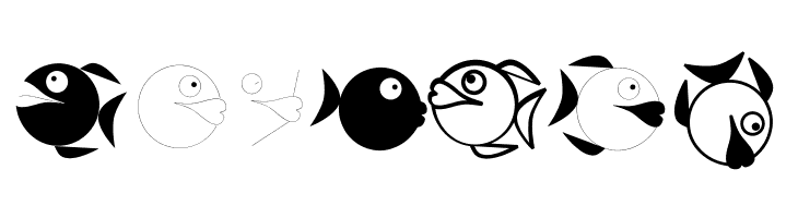 HowDrawAFish  Free Fonts Download