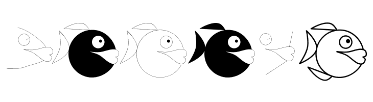 HowDrawAFish  Free Fonts Download