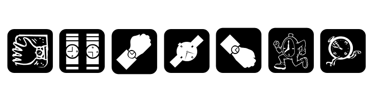 AroundTheClock  Free Fonts Download