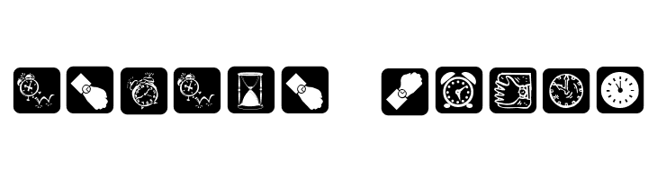 AroundTheClock  Free Fonts Download