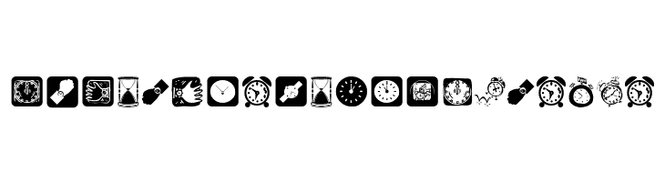 AroundTheClock  Free Fonts Download