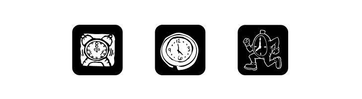 AroundTheClock  Free Fonts Download