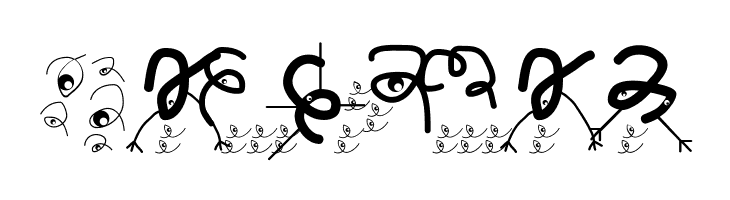 AlwaysBigEatsSmallers  Free Fonts Download