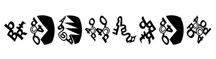 EveryLetterAPicture  Free Fonts Download