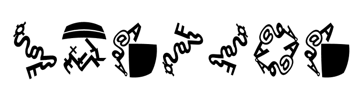 EveryLetterAPicture  Free Fonts Download