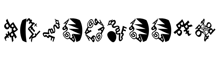 EveryLetterAPicture  Free Fonts Download