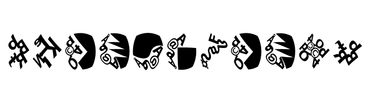 EveryLetterAPicture  Free Fonts Download