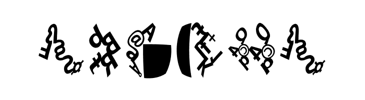 EveryLetterAPicture  Free Fonts Download