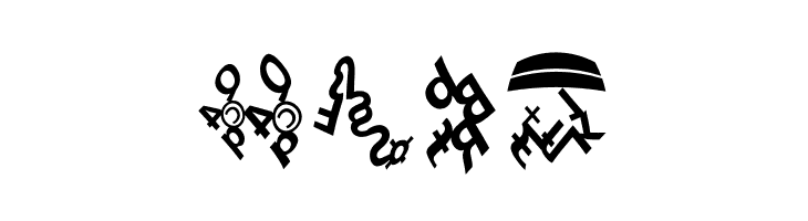 EveryLetterAPicture  Free Fonts Download