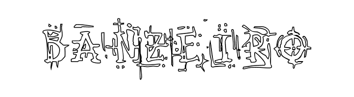 Armaggedon Industrial Hollow  Free Fonts Download