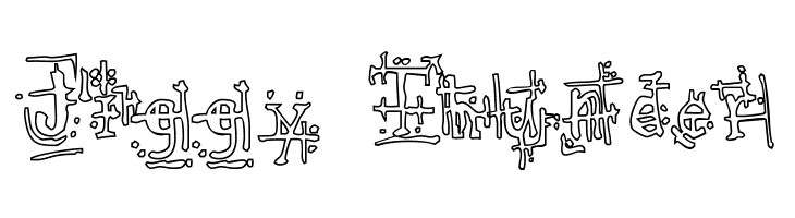 Armaggedon Industrial Hollow  Free Fonts Download