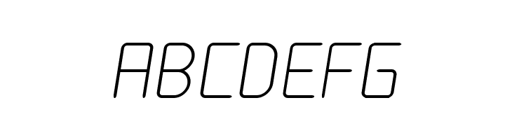 Moondog Zero Italic  Free Fonts Download