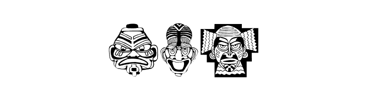 MasksMKThree  Free Fonts Download