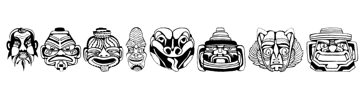 MasksMKThree  Free Fonts Download