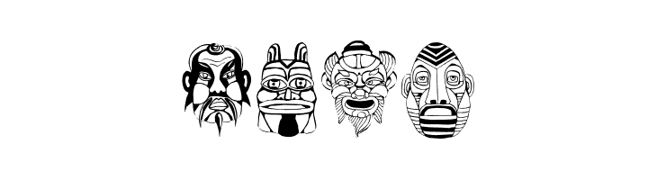 MasksMKThree  Free Fonts Download