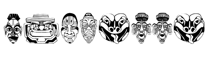 MasksMKThree  Free Fonts Download