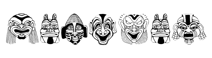 MasksMKThree  Free Fonts Download