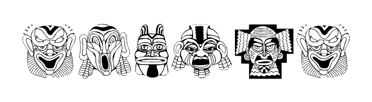 MasksMKThree  Free Fonts Download