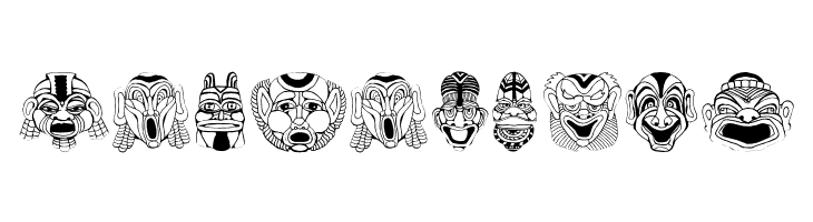 MasksMKThree  Free Fonts Download