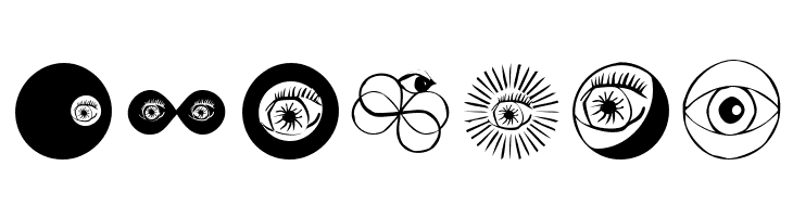 LifeEyecons  Free Fonts Download