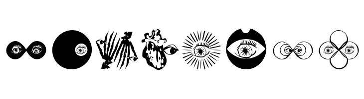 LifeEyecons  Free Fonts Download