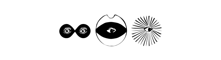 LifeEyecons  Free Fonts Download