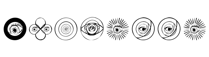 LifeEyecons  Free Fonts Download