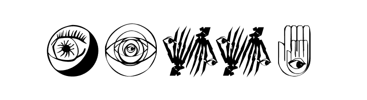 LifeEyecons  Free Fonts Download