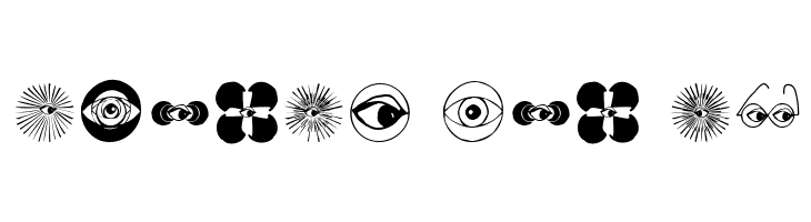LifeEyecons  Free Fonts Download