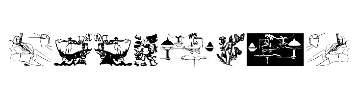 VectorDrawingsOne  Free Fonts Download