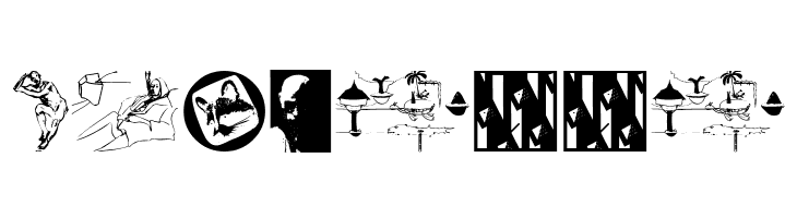 VectorDrawingsOne  Free Fonts Download