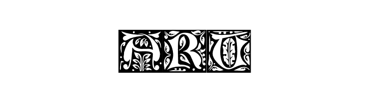 GloucesterInitialen  Free Fonts Download
